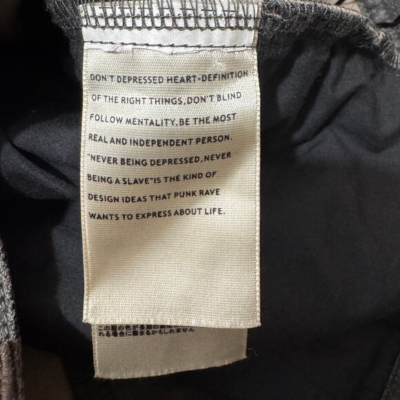 Punk rave Punk Post-Apocalyptic Steampunk Outlaw Mens Pants Size S - Picture 8 of 8